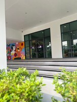 Fachada de la propiedad