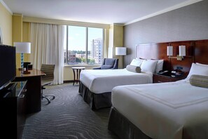 Room, 2 Double Beds | Premium bedding, in-room safe, desk, blackout drapes