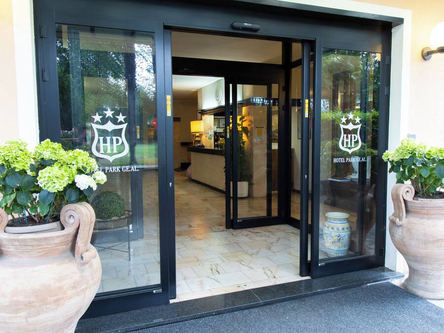 Entrada de la propiedad