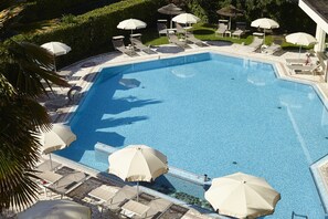 Indoor pool, outdoor pool - Hotel Aqua (Abano Terme)