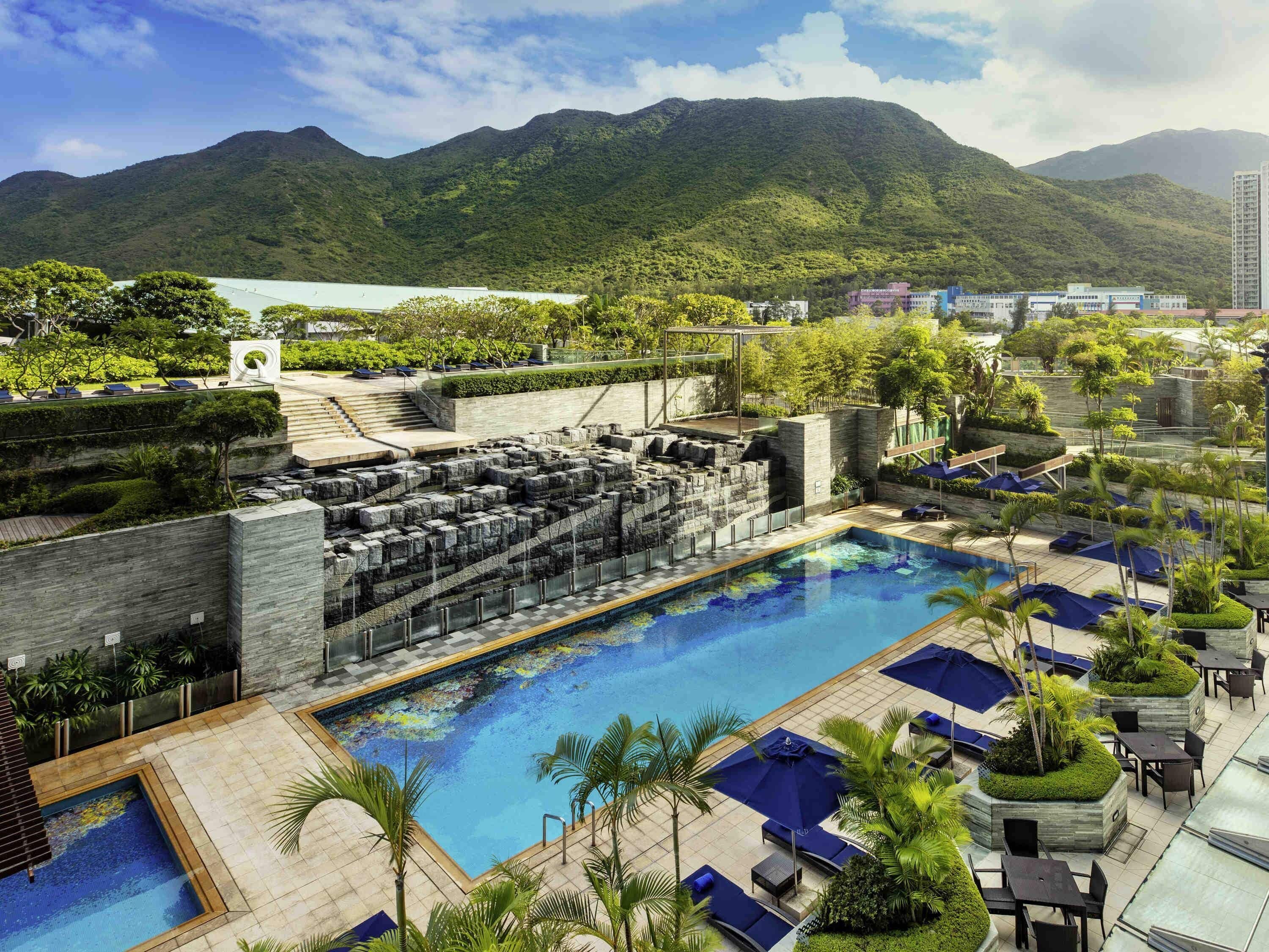 Seasonal outdoor pool