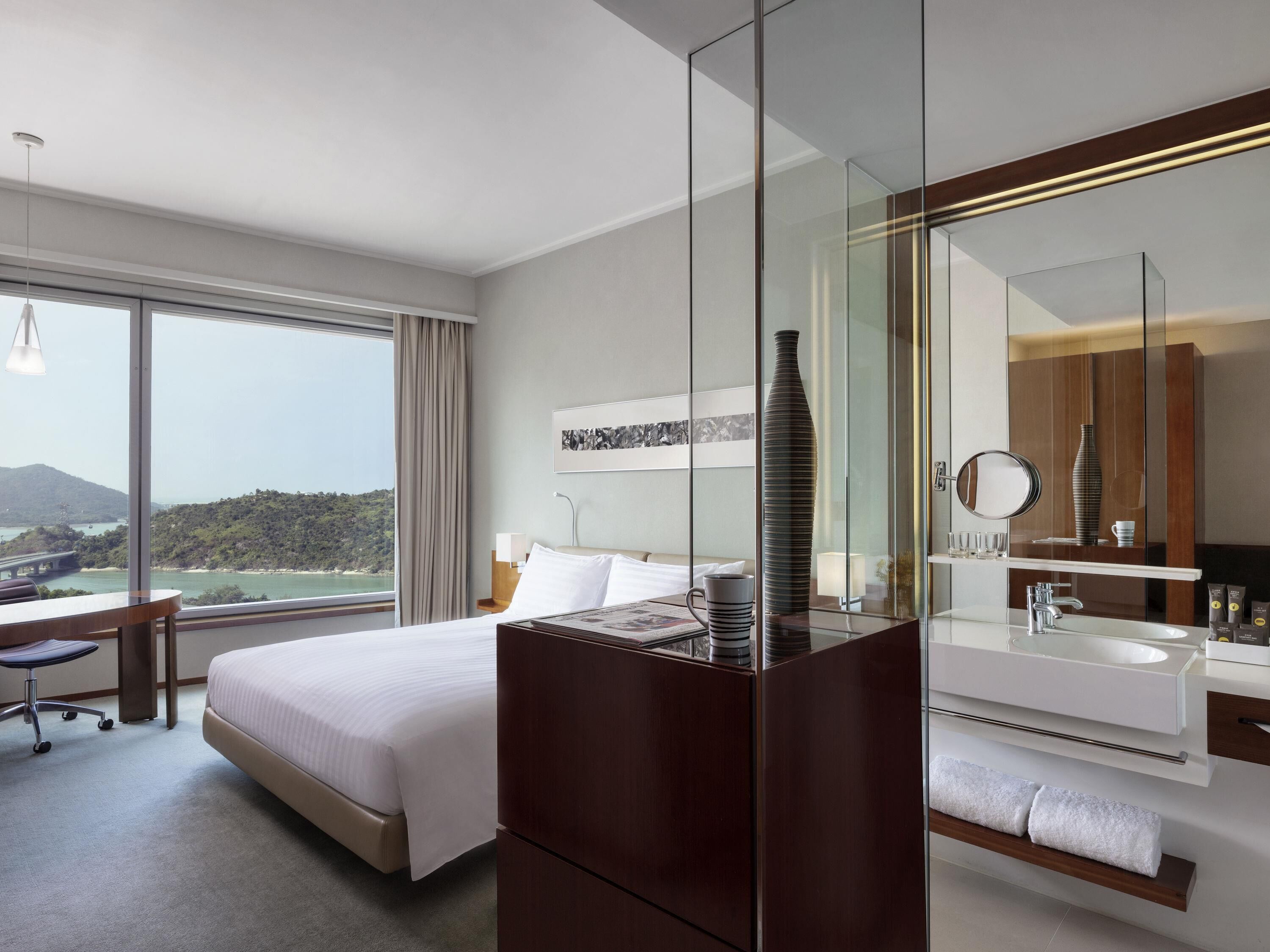 Minibar, in-room safe, desk, blackout curtains
