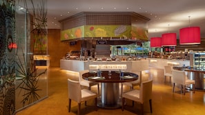 Daily buffet breakfast for a fee