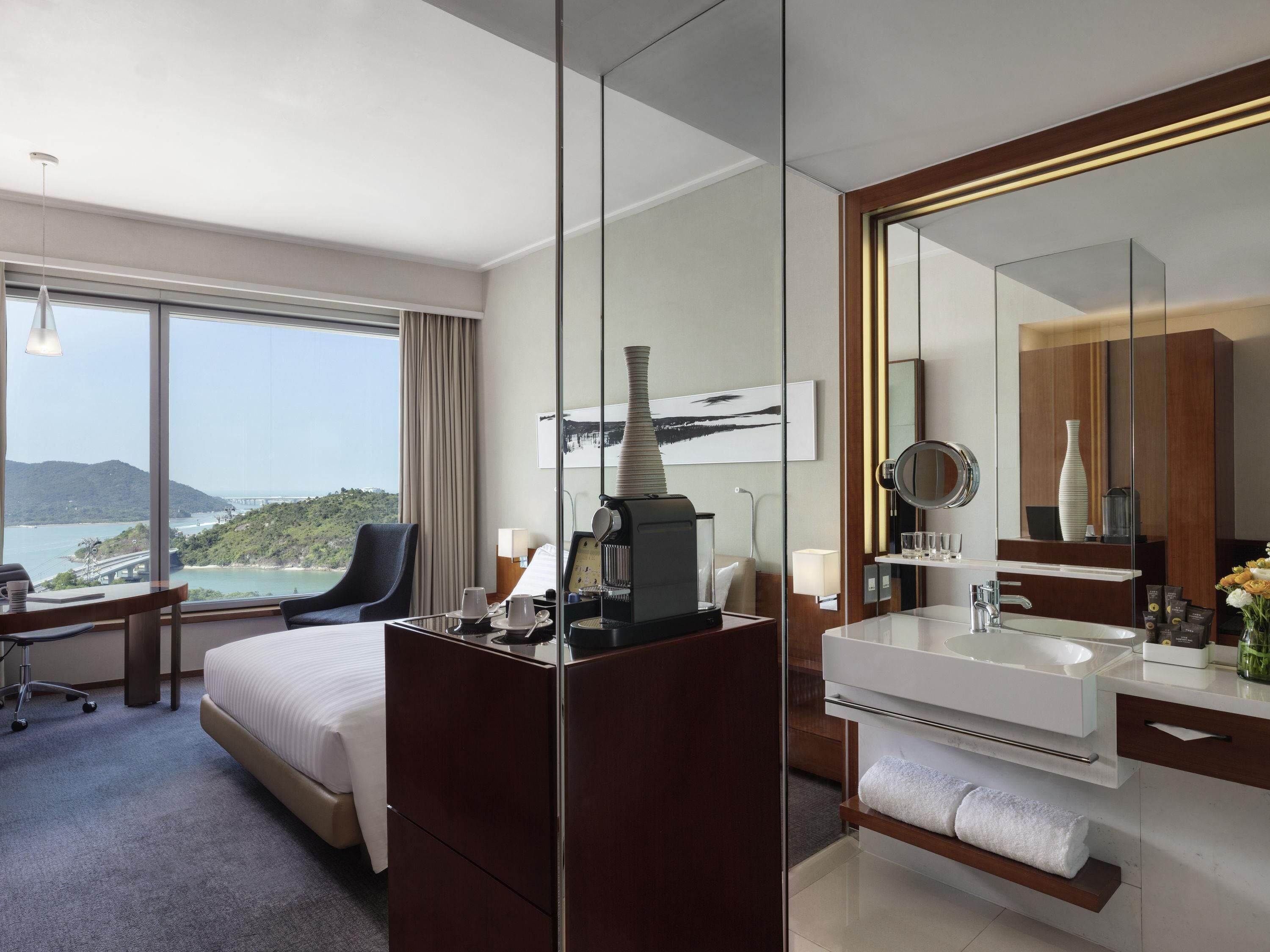 Minibar, in-room safe, desk, blackout curtains