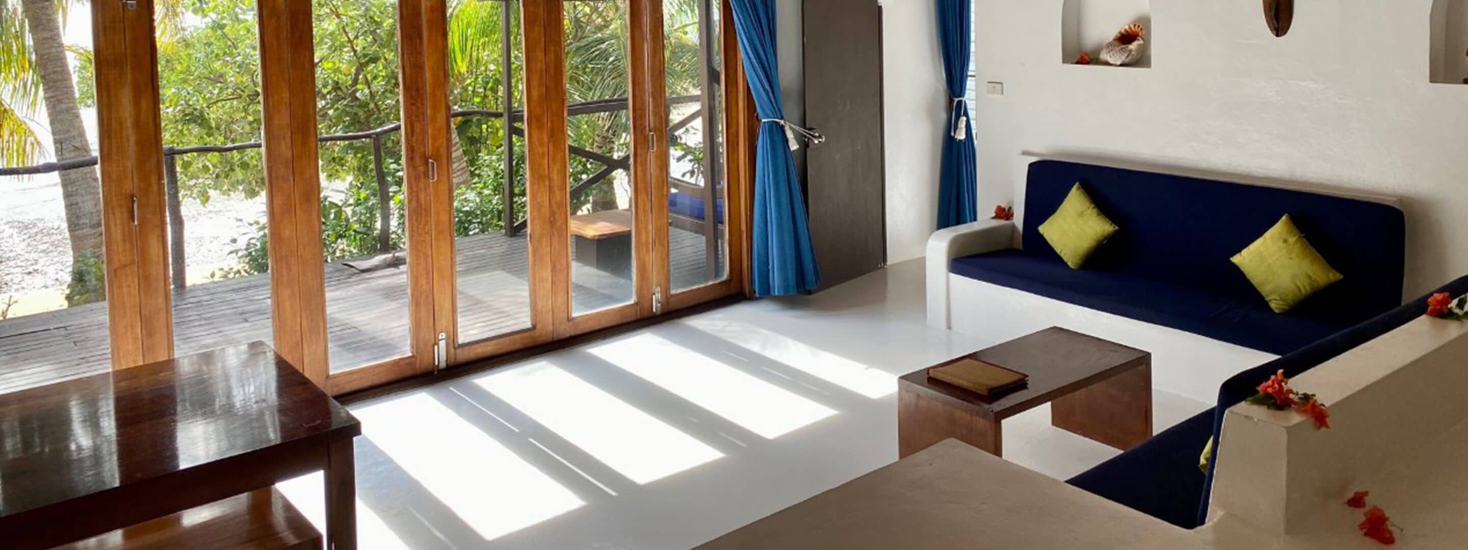 bungalow beachfront 2 bedrooms | view from room