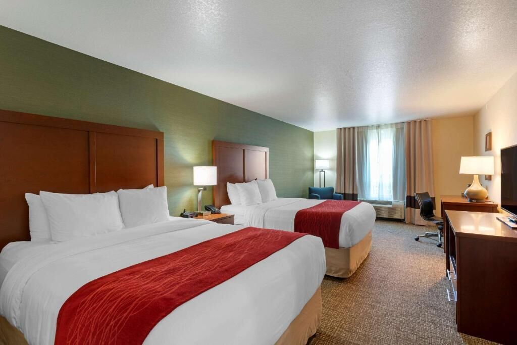 Premium bedding, in-room safe, desk, blackout drapes