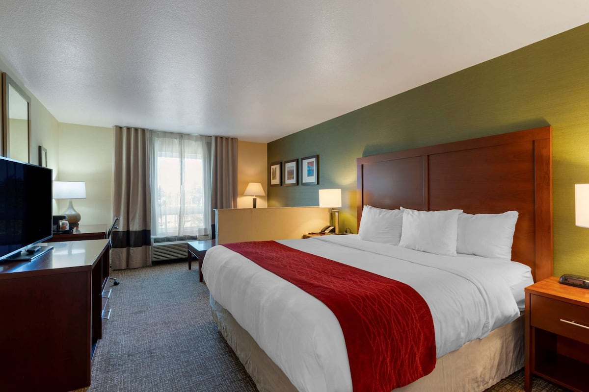 Premium bedding, in-room safe, desk, blackout drapes