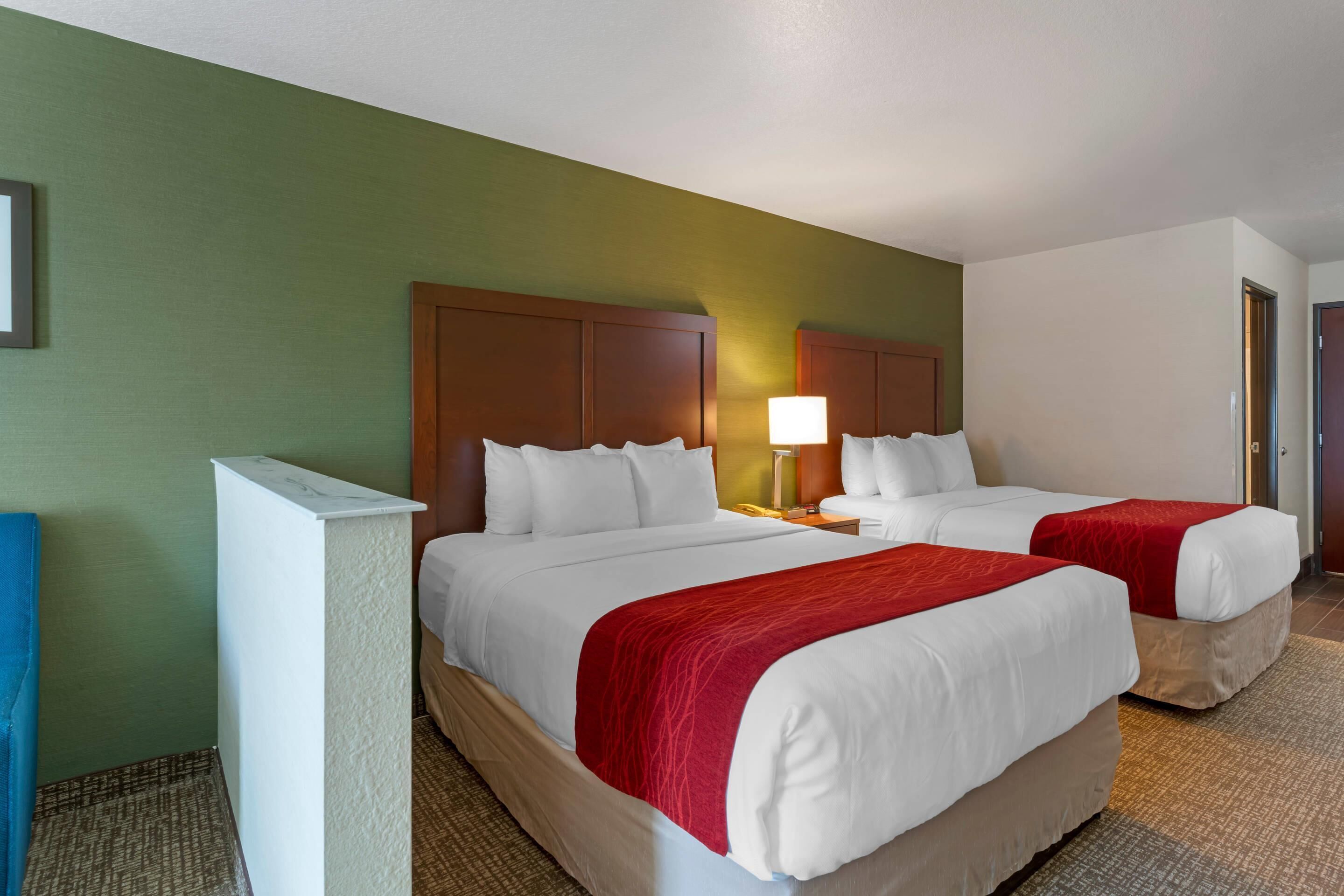 Suite, Multiple Beds, Non Smoking | Premium bedding, in-room safe, desk, blackout drapes