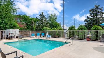 Seasonal outdoor pool
