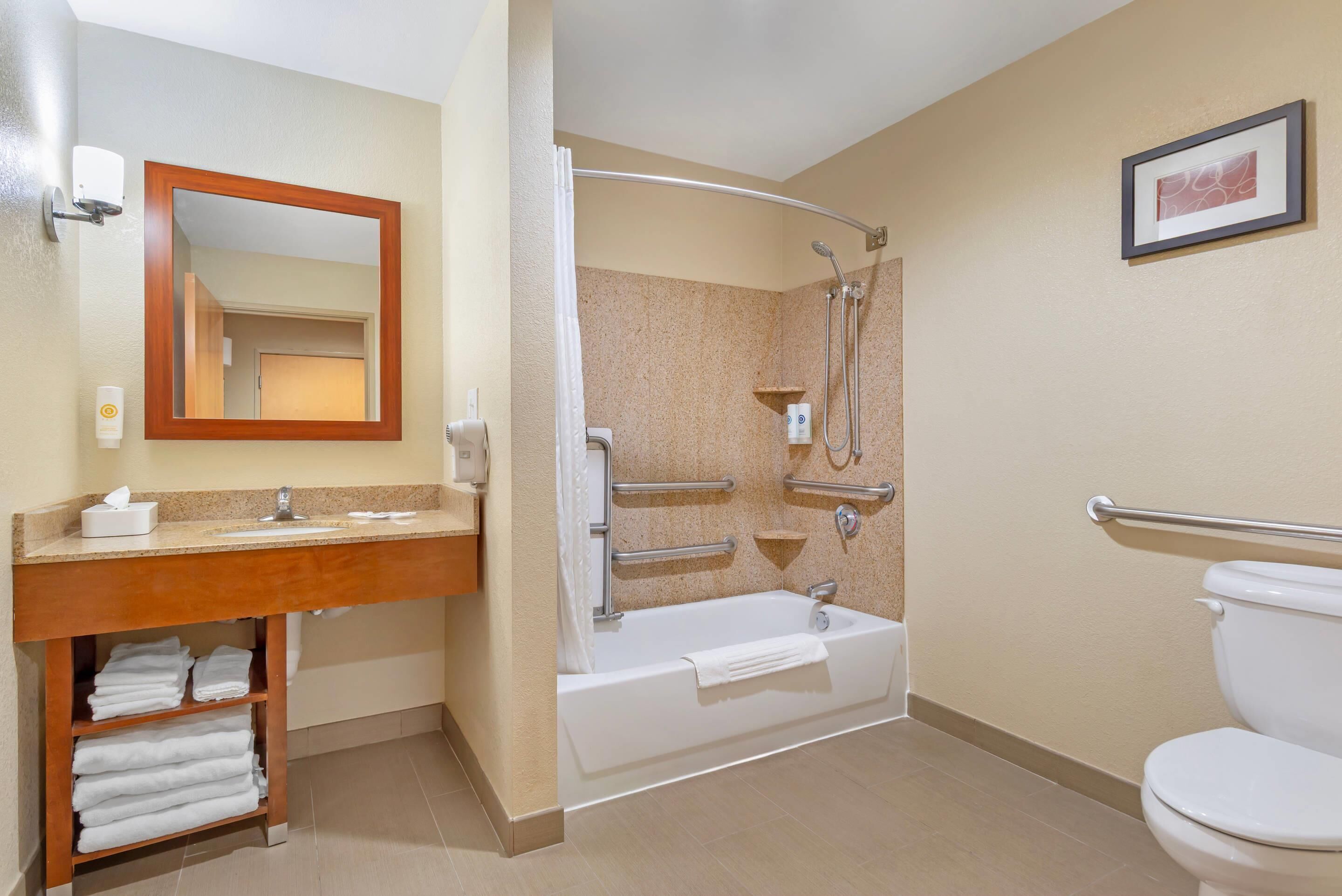 suite, 1 king bed, accessible, non smoking | desk, iron/ironing board, rollaway beds, free wifi