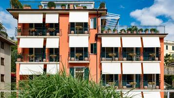 Facciata della struttura