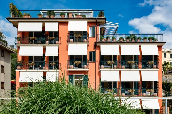 Fassade der Unterkunft