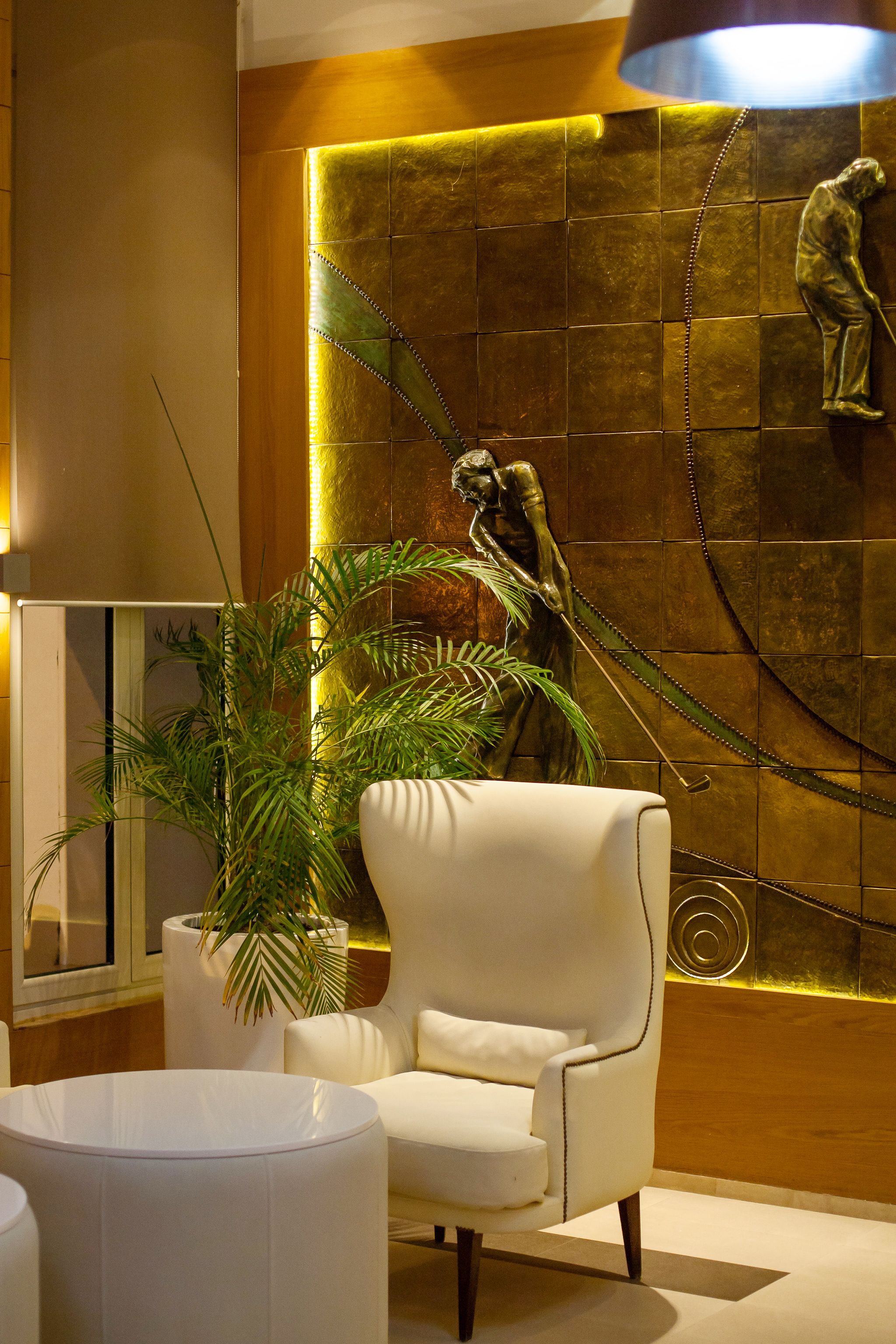 Zona de estar del vestíbulo