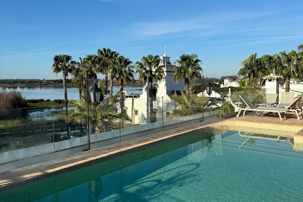 Seasonal outdoor pool