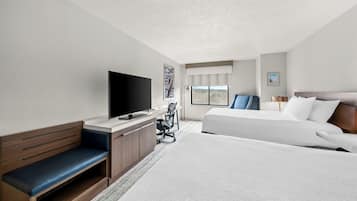Premium bedding, down duvets, pillow-top beds, in-room safe