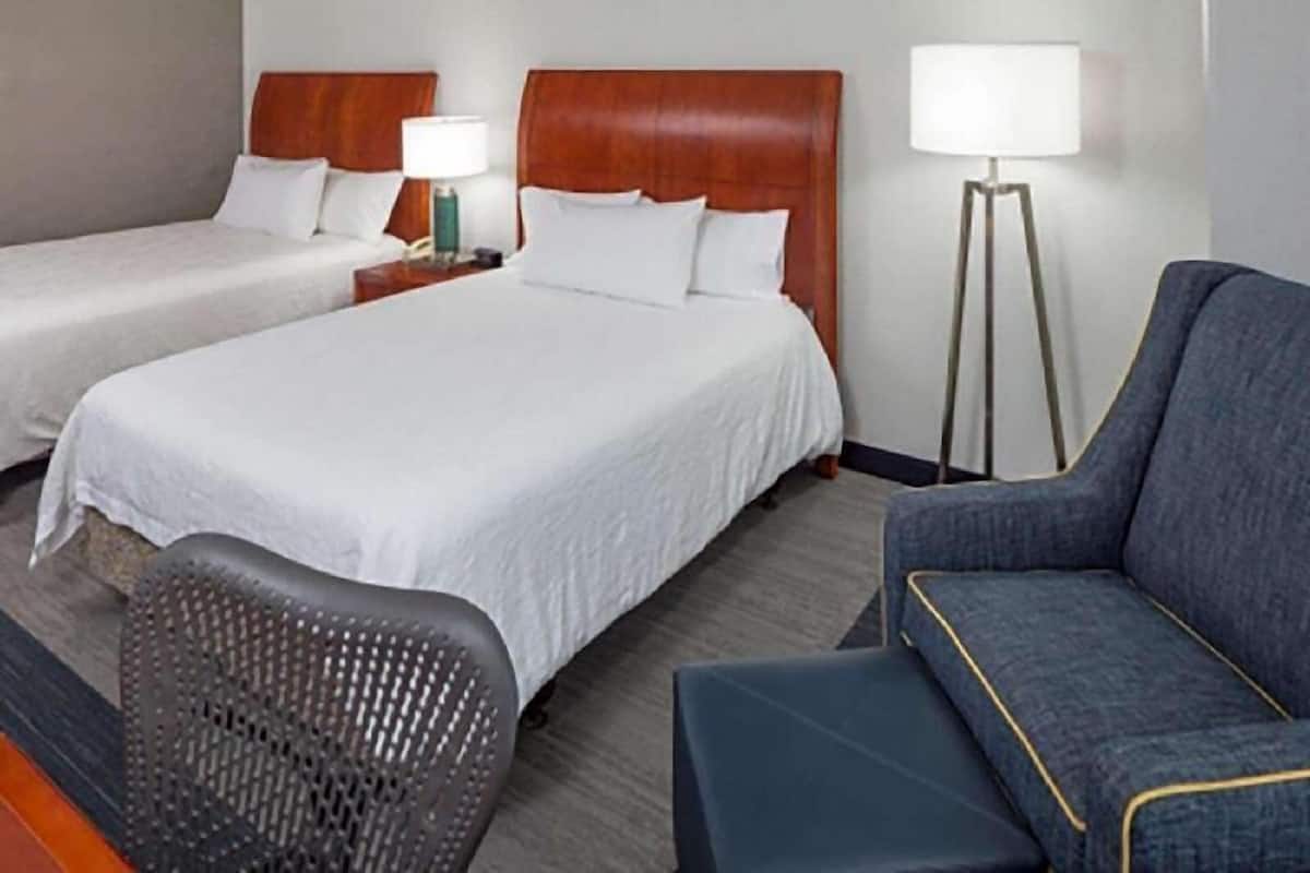 Premium bedding, down duvets, pillow-top beds, in-room safe
