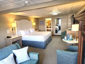 Luxury Room, Fireplace | Individually decorated, individually furnished, iron/ironing board