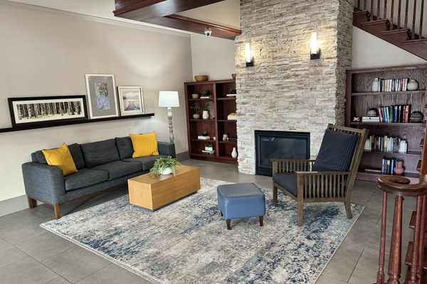 Lobby sitting area