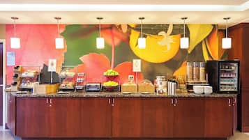 Free daily full breakfast