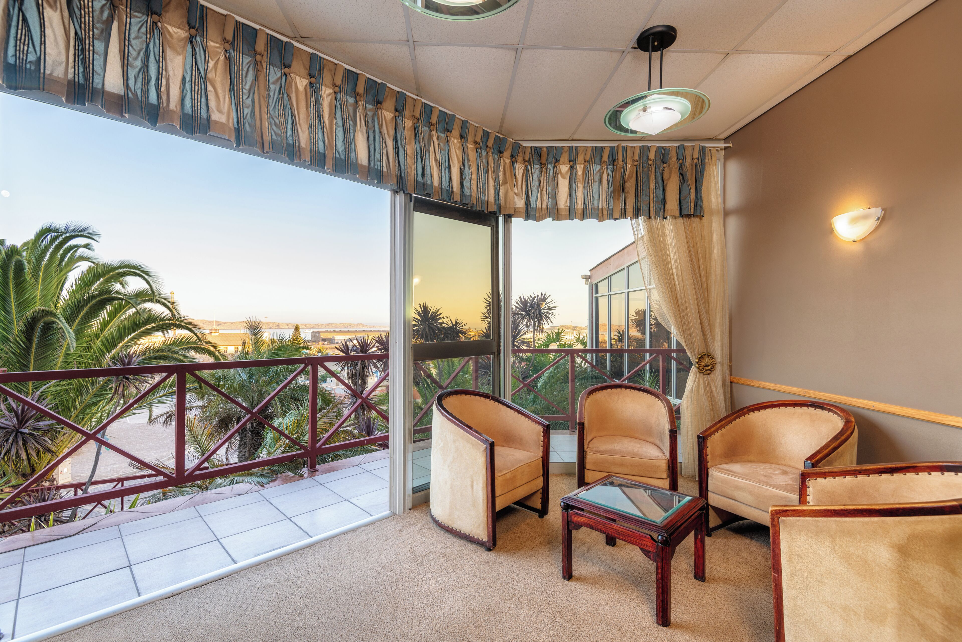 Lobby sitting area