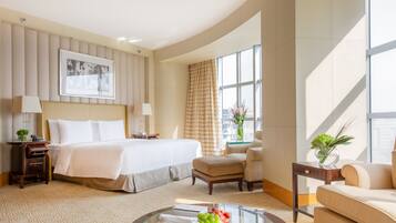 Literie de qualité supérieure, couette en duvet d'oie, minibar