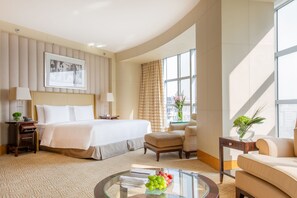 Premium bedding, down duvets, minibar, in-room safe