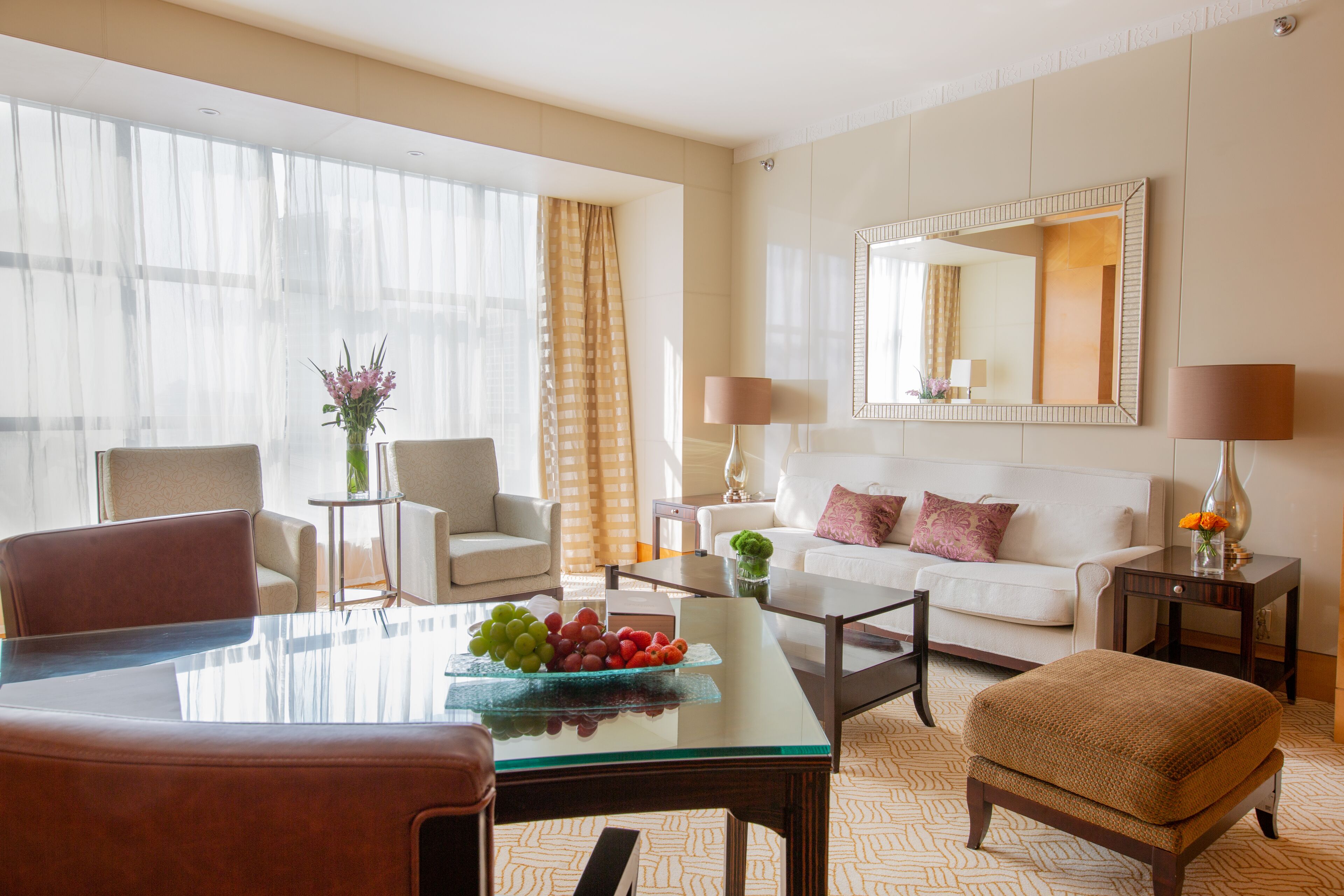 Literie de qualité supérieure, couette en duvet d'oie, minibar