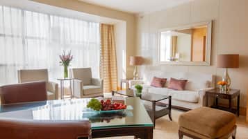 Literie de qualité supérieure, couette en duvet d'oie, minibar