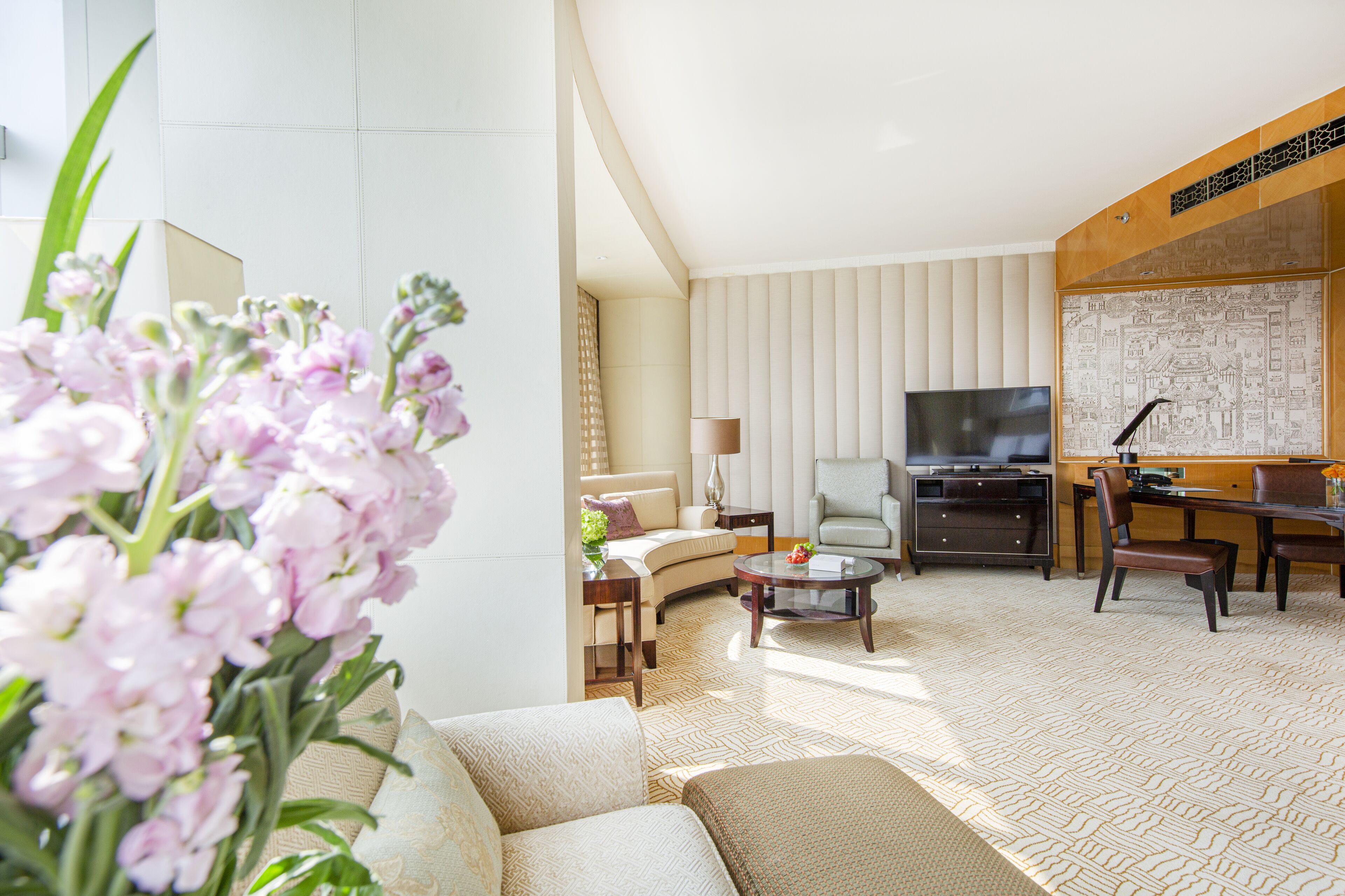 premium bedding, down duvets, minibar, in-room safe