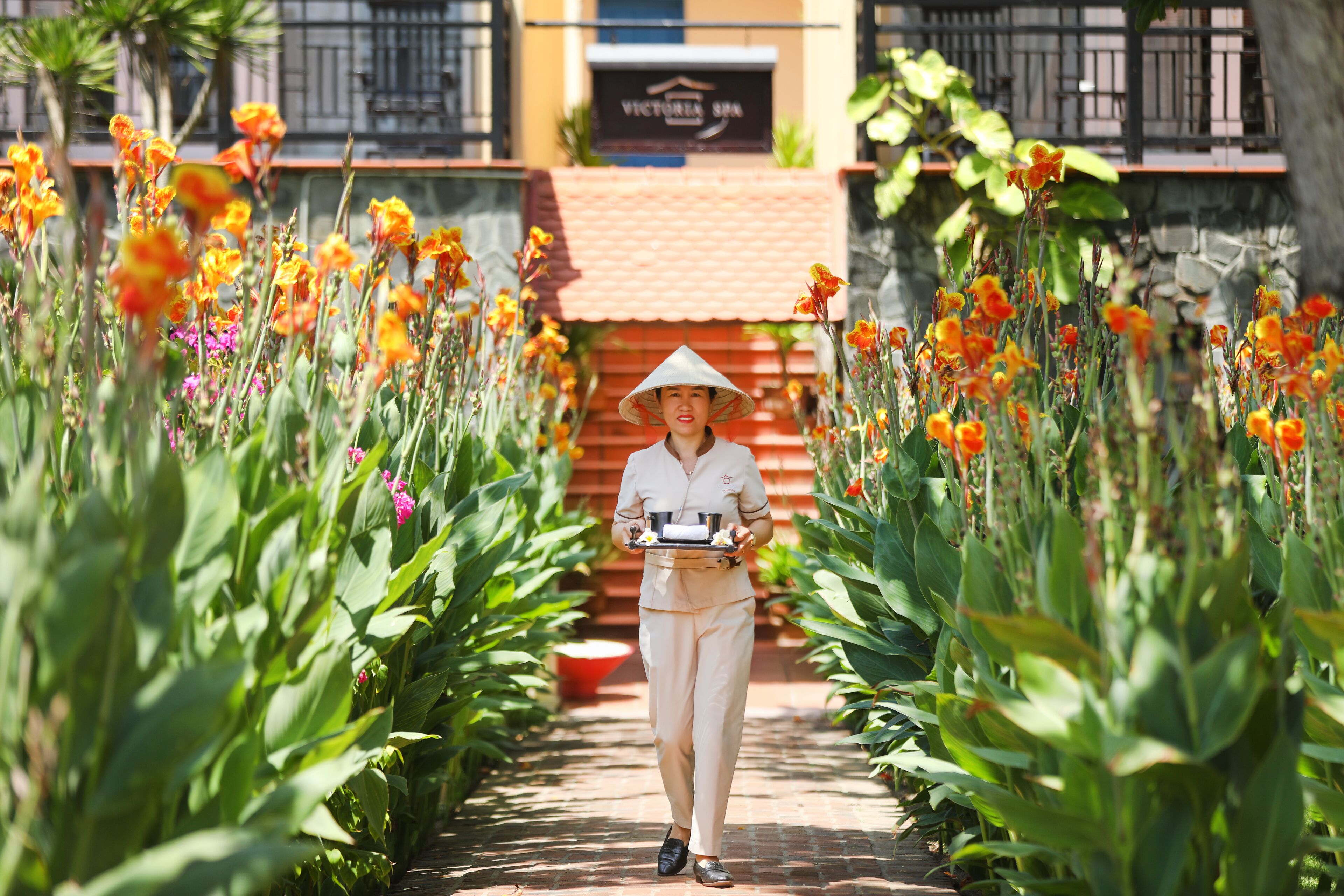 บริเวณประตูทางเข้า