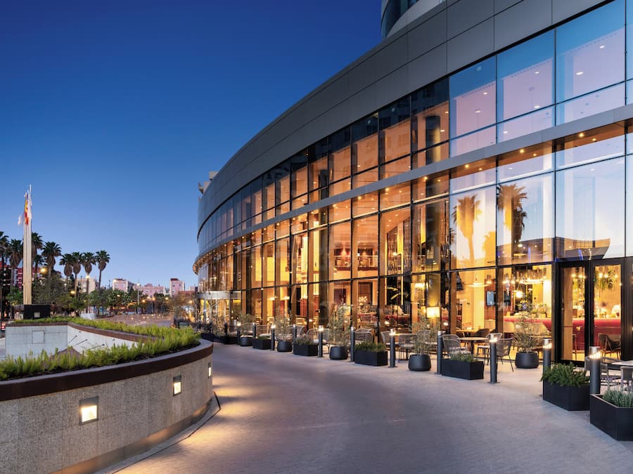 Façade de l’hébergement