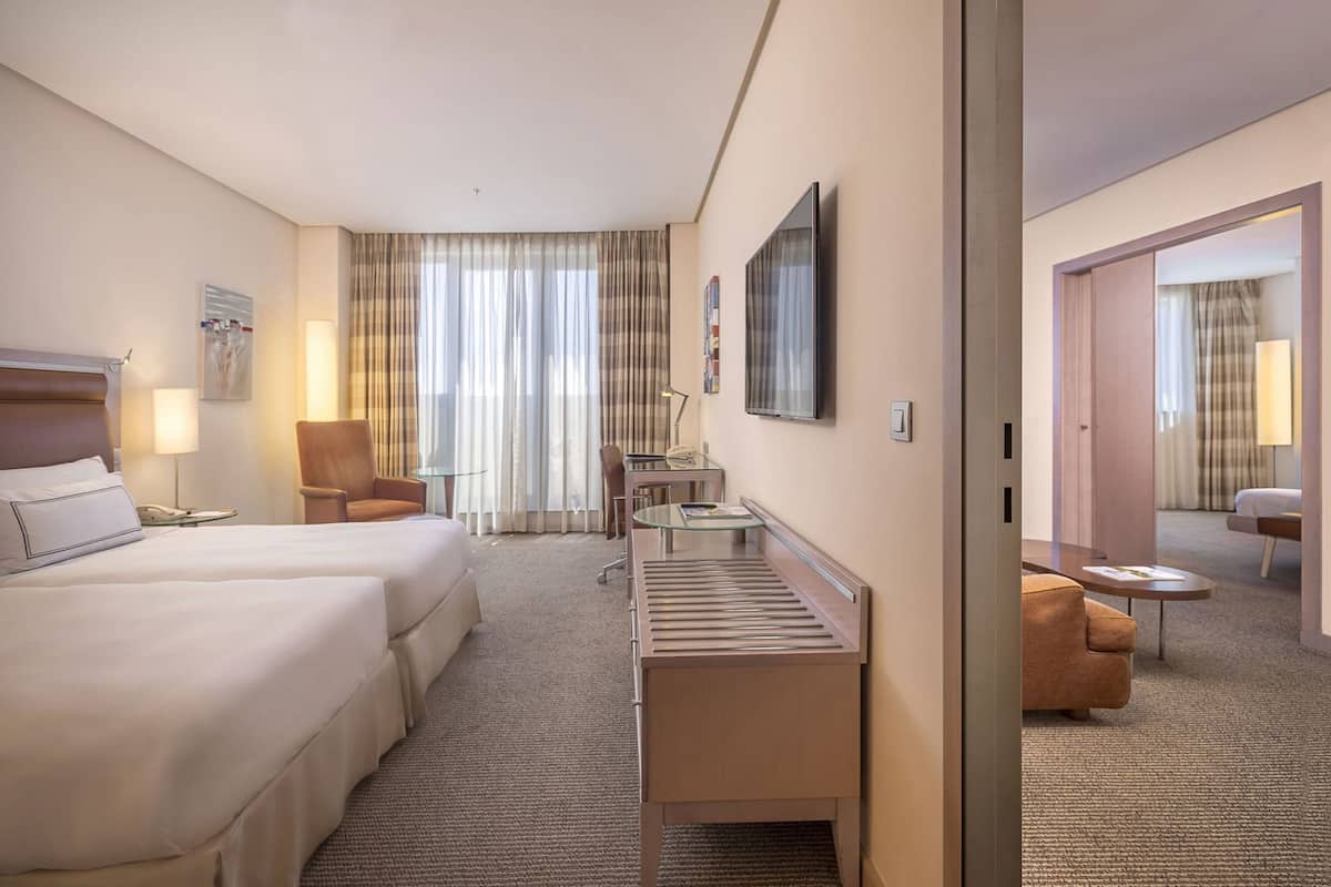 Minibar, in-room safe, desk, blackout curtains