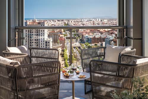 The Level Presidential Suite | Terassi/patio