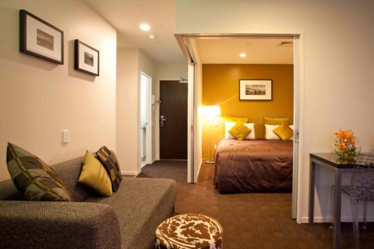 In-room safe, laptop workspace, blackout drapes, soundproofing