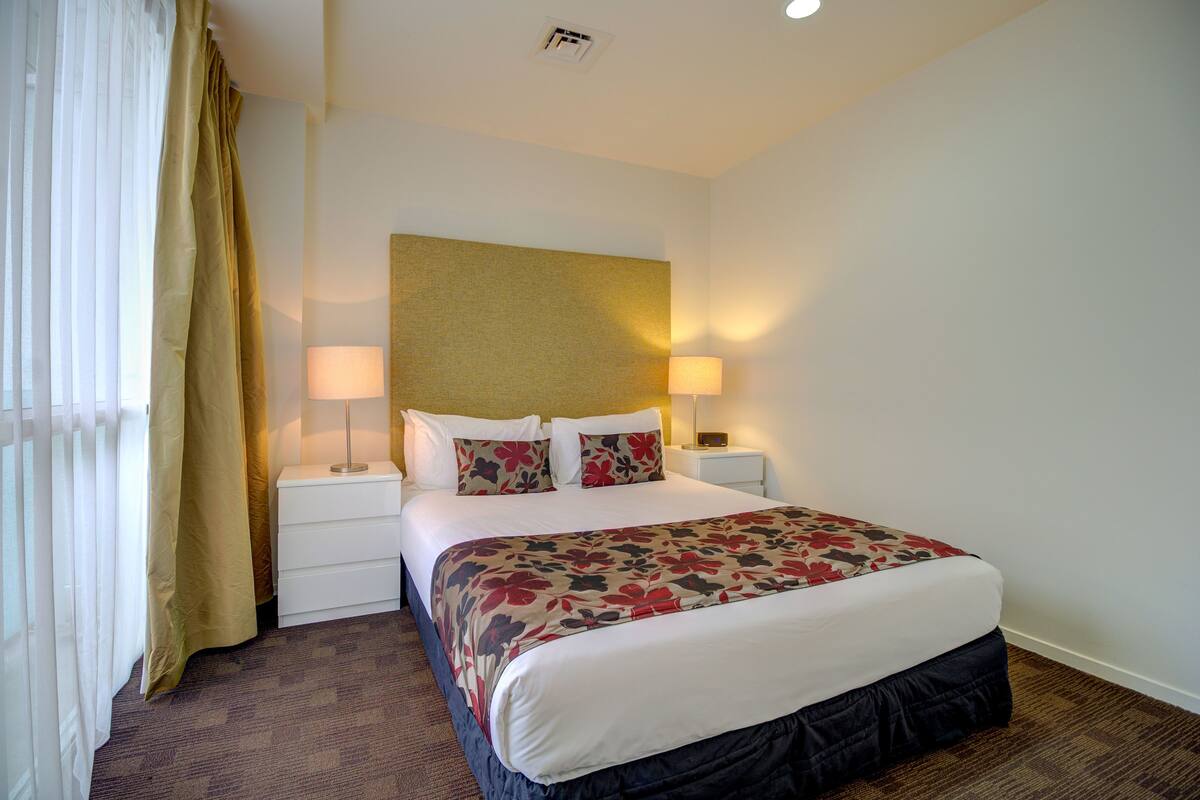 Premier One-Bedroom Apartment | In-room safe, laptop workspace, blackout drapes, soundproofing