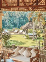 Sala de estar en el lobby