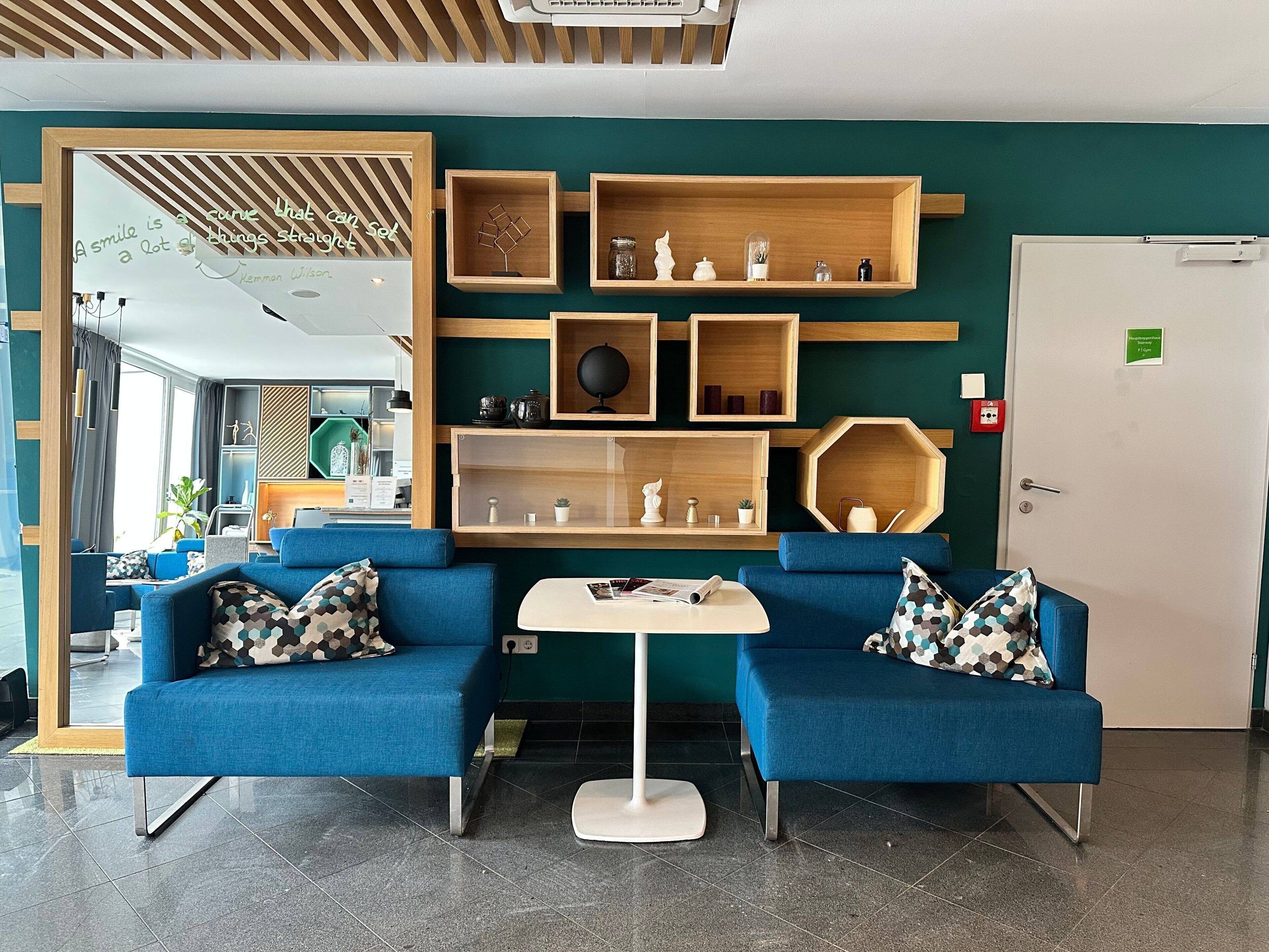 Sitzecke in der Lobby