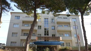 Facciata della struttura