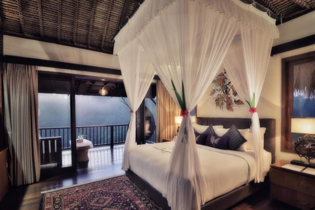 Sábanas de algodón egipcio, ropa de cama de alta calidad y minibar