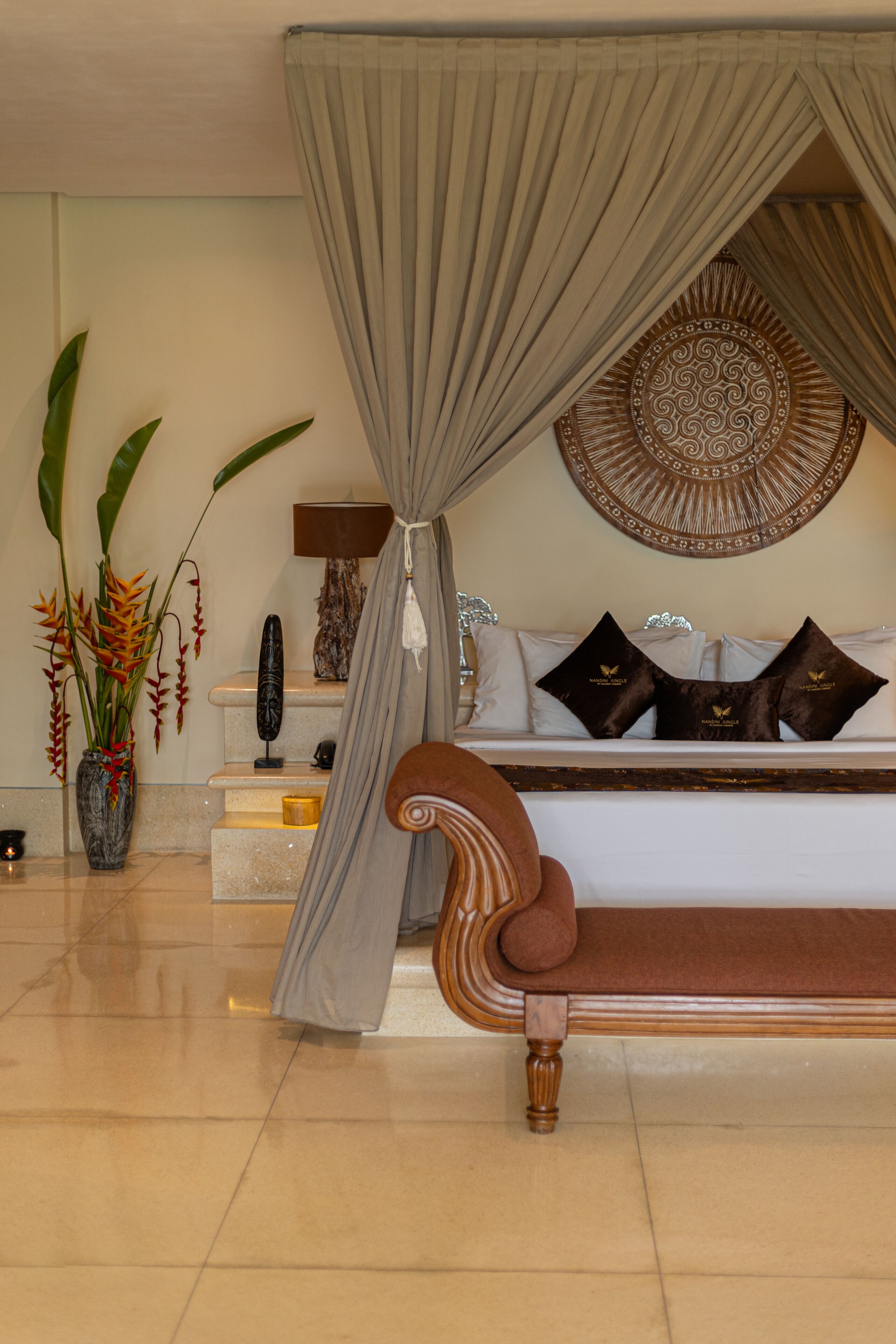 presidential villa suite | 2 bedrooms, egyptian cotton sheets, premium bedding, minibar