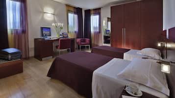 Chambre avec lits jumeaux, 2 lits une place