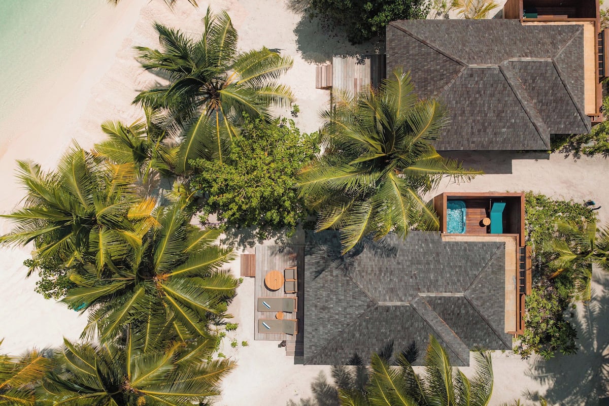 Villa, langs het strand | 1 slaapkamer, luxe beddengoed, een minibar, een kluis op de kamer