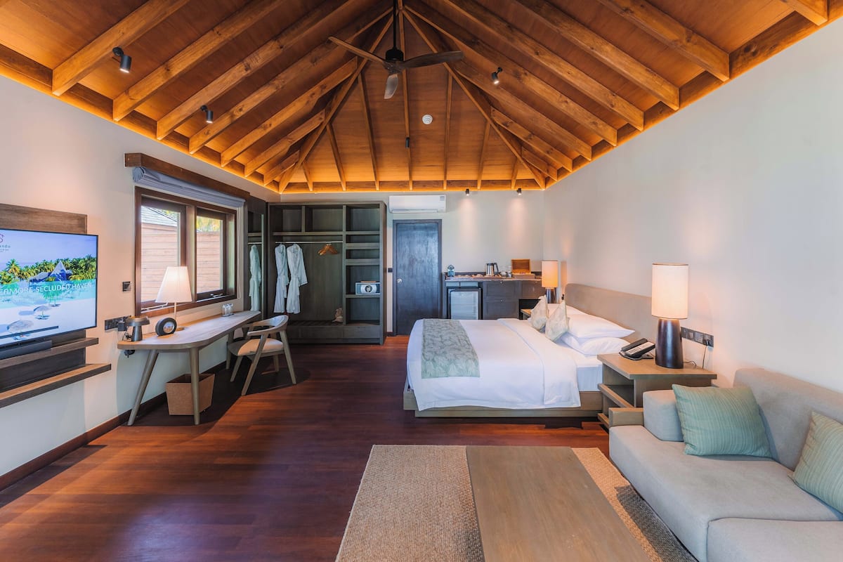 beach villa | 1 bedroom, premium bedding, minibar, in-room safe