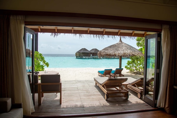 Jacuzzi Beach Villa | 1 bedroom, premium bedding, minibar, in-room safe