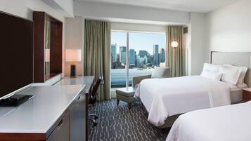 1 kamar tidur, selimut bulu angsa, bantalan ekstra lembut, dan brankas