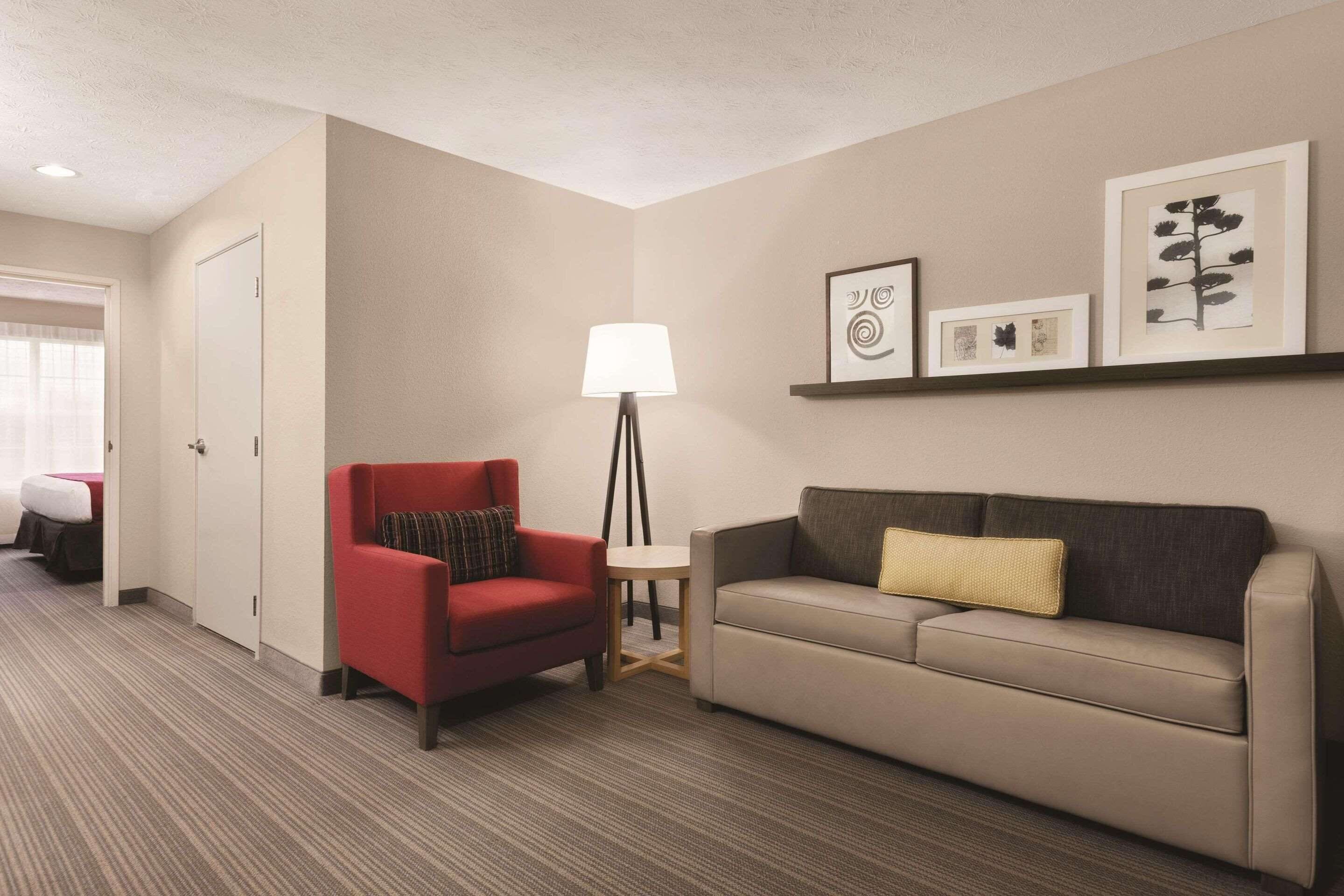 desk, laptop workspace, iron/ironing board, free cots/infant beds