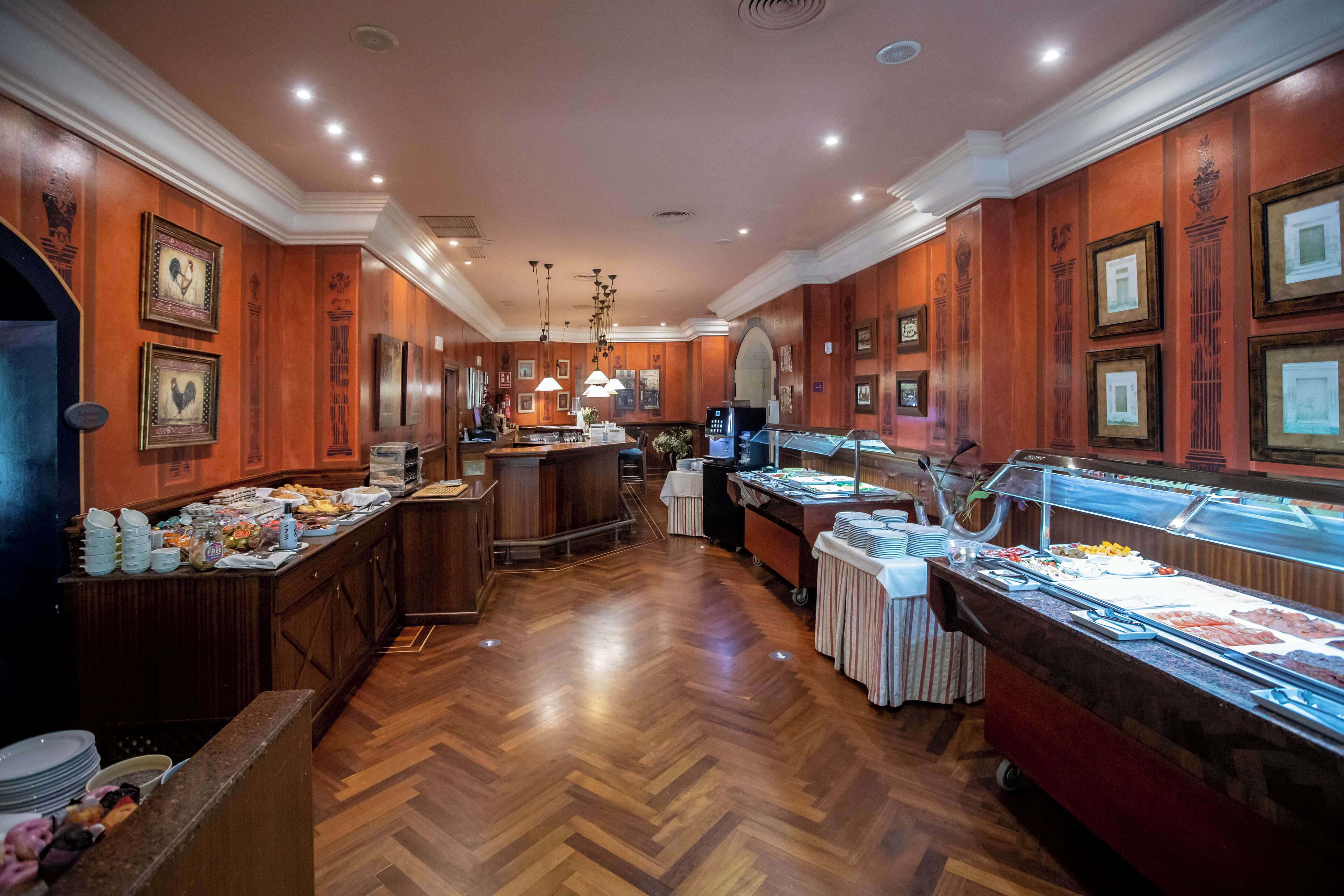 daily buffet breakfast (eur 12 per person)