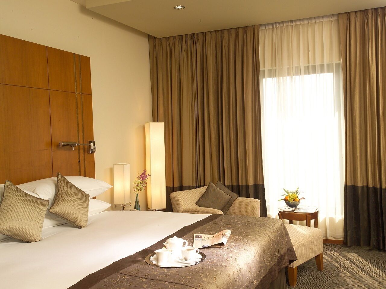 Premium bedding, minibar, in-room safe, desk