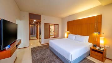 Suite Executive | Biancheria da letto di alta qualità, minibar, una cassaforte in camera