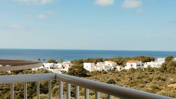 Uitzicht vanuit accommodatie